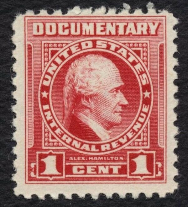 #R654 1c Documentary, Mint NH OG [4] **ANY 5=FREE SHIPPING** 