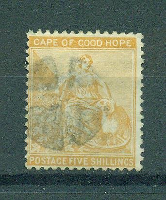 Cape Of Good Hope sc# 54 used cat value $5.00