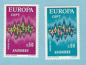 FRENCH ANDORRA mnh SC. 210-211