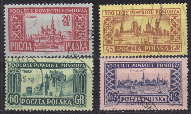 POLEN POLAND [1954] MiNr 0872 ex ( O/used ) [01] Bauwerke