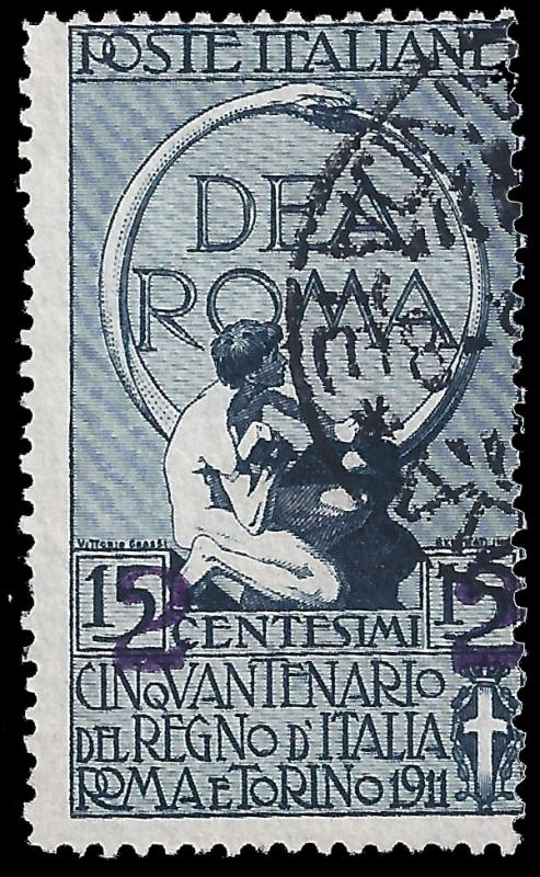 Italy 1913 Sc 128 uvg