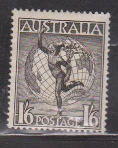 AUSTRALIA Scott # C7 MHR - Airmail No Watermark - Small Corner Thin & Paper Adhe