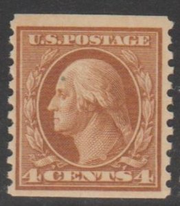 U.S. Scott #446 Coil Washington Stamp - Mint NH Single