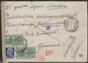 Germany 1942 Gemeinschaftslager Labor Camp Bauleitung Tschernowitz Italy  106679