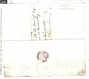 GB Cover Addressed CAPTAIN 5th LANCERS Military Endorsed *Not Willsbridge* 62b.3