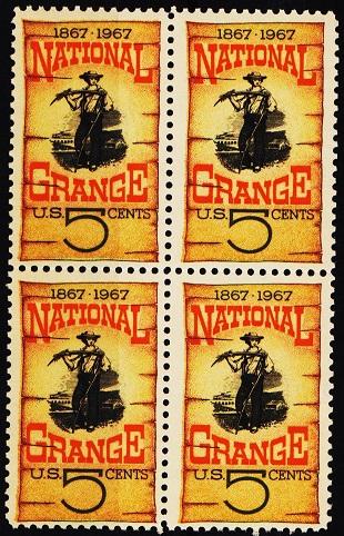 United States. 1967 5c(Block of 4) S.G.1303 Unmounted Mint