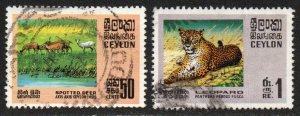 Ceylon Sc #441-442 Used