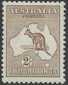 Australia 52  1916  2sh vf mint LH