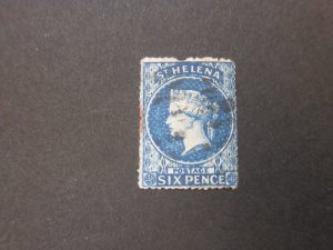 St Helena 1863 Sc 2B FU