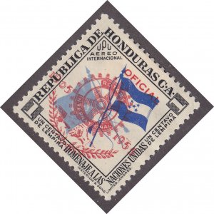 Honduras C231 Rotary International O/P 1955