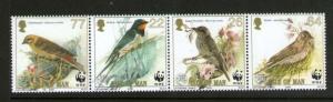 WWF Groth G272 Isle of Man Sc 860a-d 2000 MNH