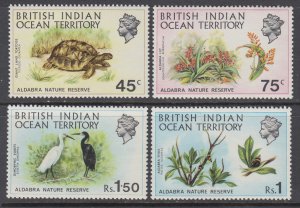 British Indian Ocean Territory 39-42 MNH VF