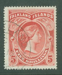 Falkland Islands #21 Used Single