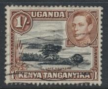 Kenya Uganda Tanganyika SG 145b perf 13 x 12½ Used