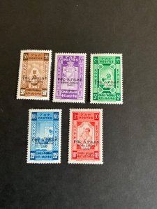 Stamps Ethiopia Scott# B36-40never hinged