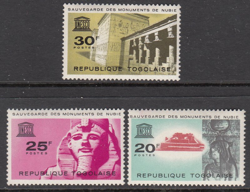 Togo 476-478 UNESCO MNH VF