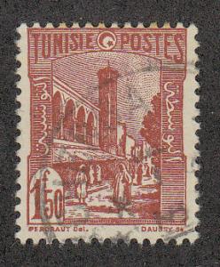 Tunisia Mosque Type (Scott #153) Used