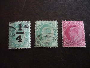 Stamps - India - Scott# 77-79 - Used Set of 3 Stamps