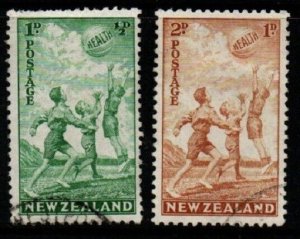 NEW ZEALAND SG626/7 1940 HEALTH STAMPS USED