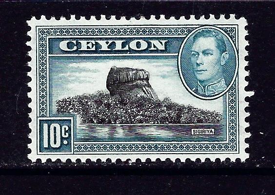 Ceylon 281 MLH 1938 Issue