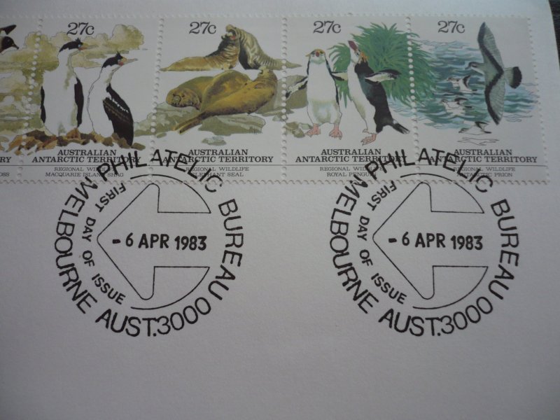 Postal History - Australia Antarctic Territory - Scott# L55 - First Day Cover