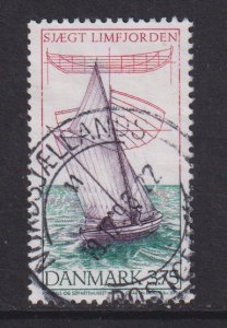 Denmark  #1053  used  1996  wooden dinghies 3.75k