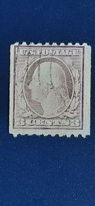 US Scott # 489; Used from 1917; F/VF centering