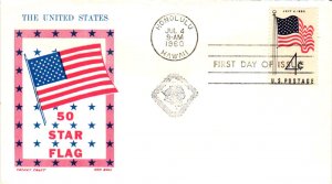 #1153 50 Star Flag – Cachet Craft Boll  Cachet