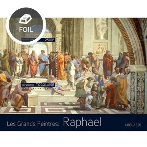 2014 TOGO MNH. RAPHAEL. Yvert&Tellier Code: 850  |  Michel Code: 5887 / Bl.997