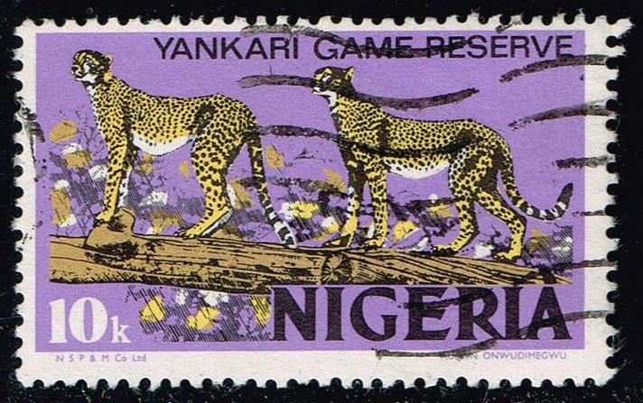 Nigeria #297b Leopards; Used (0.25)