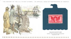 THE HISTORY OF THE U.S. IN MINT STAMPS FRANCIS SCOTT KEY