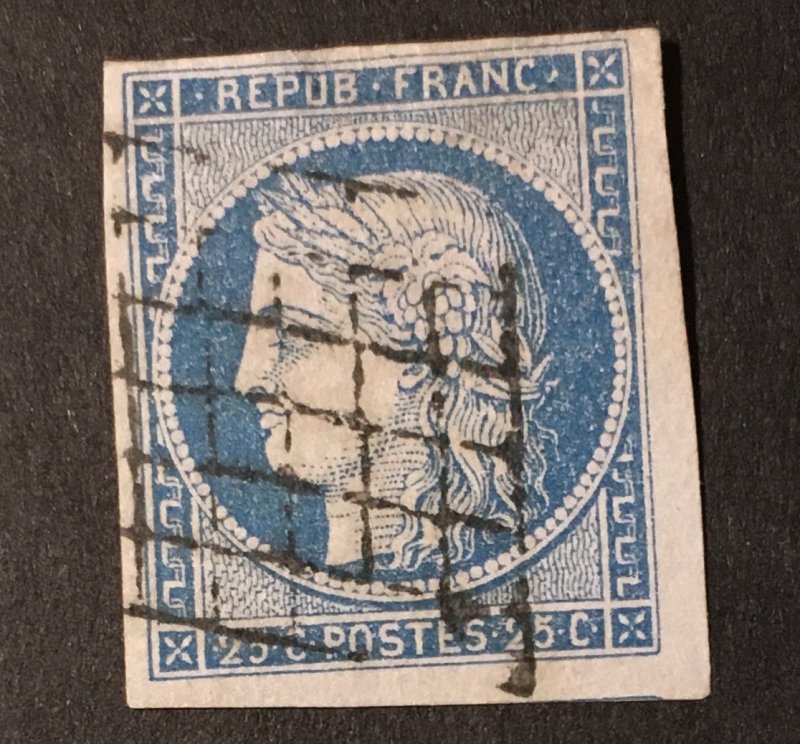 France Sc. #6, used