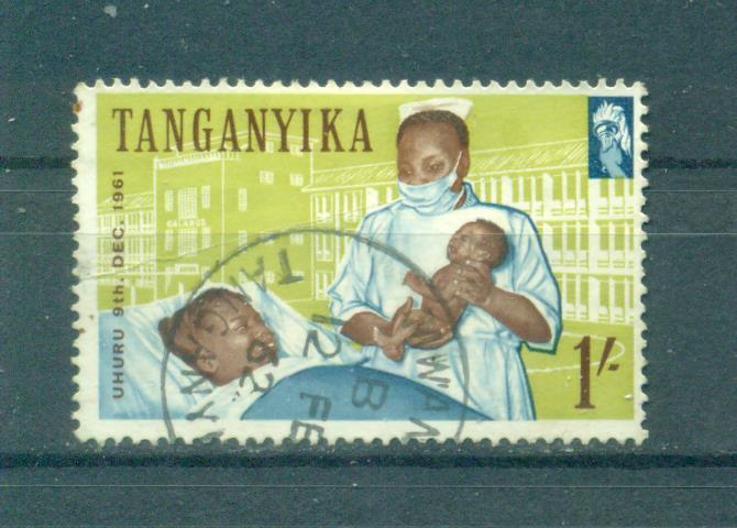 Tanganyika sc# 51 used cat value $.35