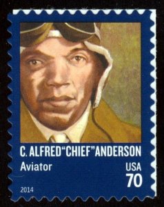 #4879 70c C Alfred 'Chief' Anderson, Mint **ANY 5=FREE SHIPPING**