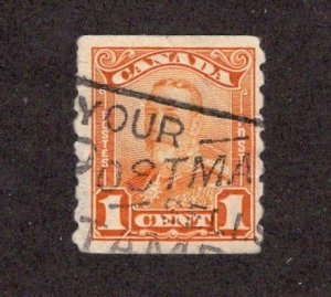 Canada #160 Used  *Minor Fault* ~jm-1513