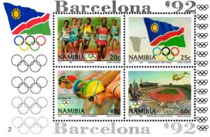 Namibia - 1992 Olympic Games MS MNH** SG MS601