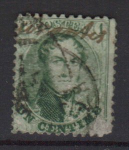 BELGIUM STAMPS, 1863. Mi.#10B, USED