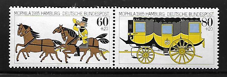 GERMANY B634-B635, B635a MINT HINGED MOPHILA 85
