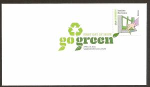 US 4524l Go Green Insulate the Home DCP FDC 2011