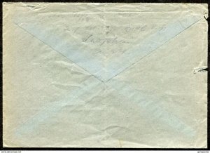 h108 - GERMANY Reich WW2 1943 FELDPOST Cover. LAUPHEIM