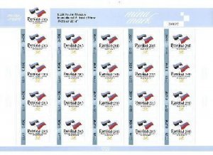 Estonia 2013 International Philatelic exhibition Rossica 2013 sheetlet MNH