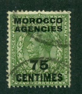 Great Britain Offices Morocco 1925 #417 U SCV (2022) = $0.25