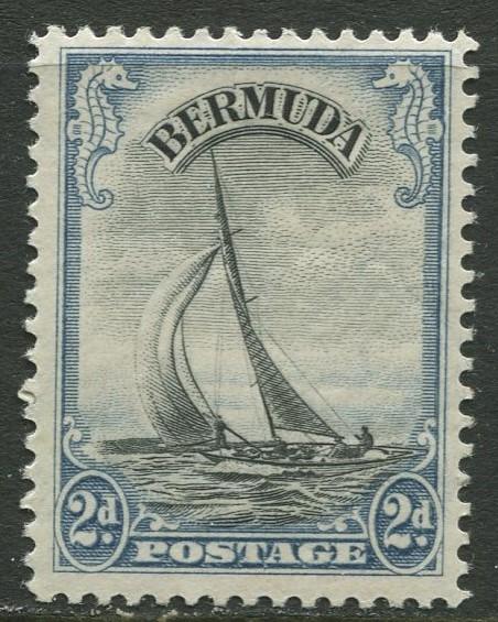 Bermuda - Scott 108 - Hamilton Harbor - 1936 - MH - Single - 2d Stamp