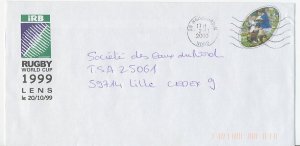 Postal stationery / PAP France 2000 World Cup Rugby 1999