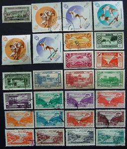 Packet, Lebanon, 53 Different BOB Issues, Scott B1 // C235