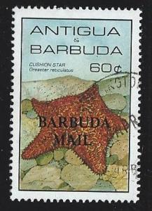 Barbuda  1985  overprint stamp used scott # 752