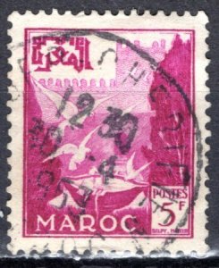 French Morocco 1952: Sc. # 271; Used Single Stamp