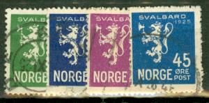 Norway 111-4 used CV $32.25