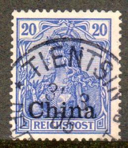 German Offices in China #27, Tientsin DP a CDS, 31 Mar 1905
