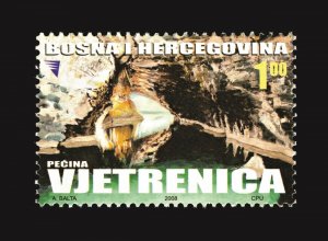 BOSNIA&HERZEGOVINA / 2008 - Tourism  Vjetrenica Cave, MNH